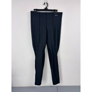 Kerrits women's XL black high rise knee patch equestrian riding leggings NWT